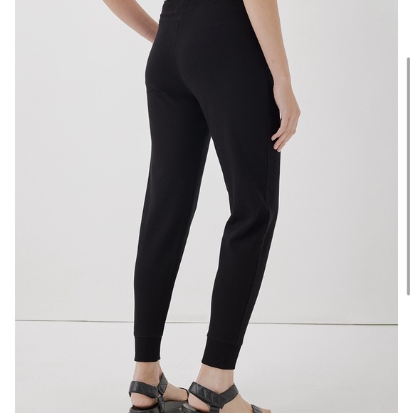 Last Pair! NWT Pact Black 100% Organic Cotton Fair Trade Airplane Joggers - Picture 4 of 7